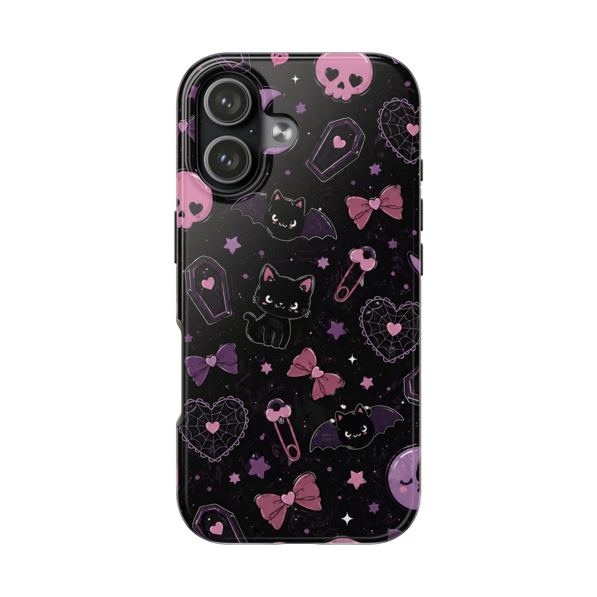 Goth Kitty iPhone 17 Case
