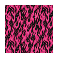 Y2K Hot Flames Tablecloth Black/Pink
