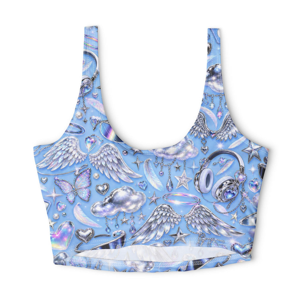 Polyester Sports Bra (AOP)