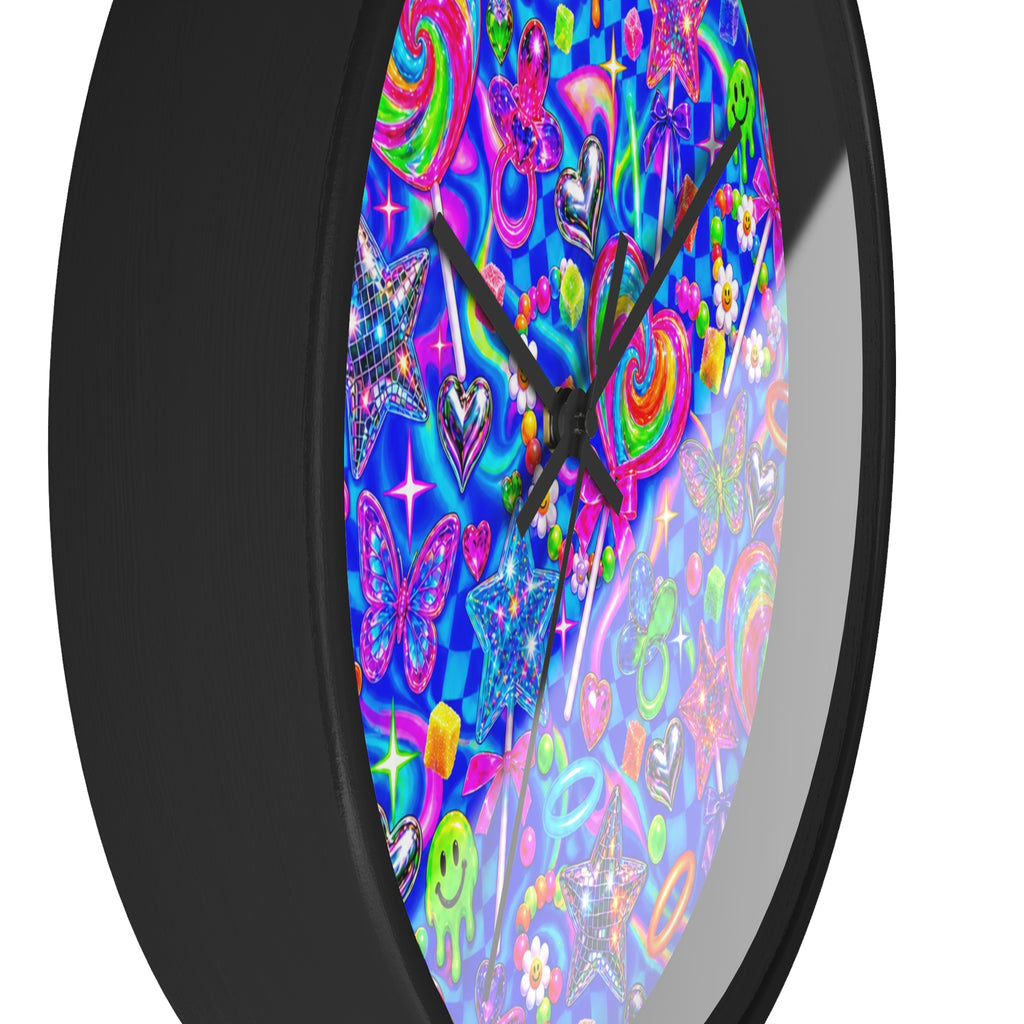 Candy Rave Wall Clock