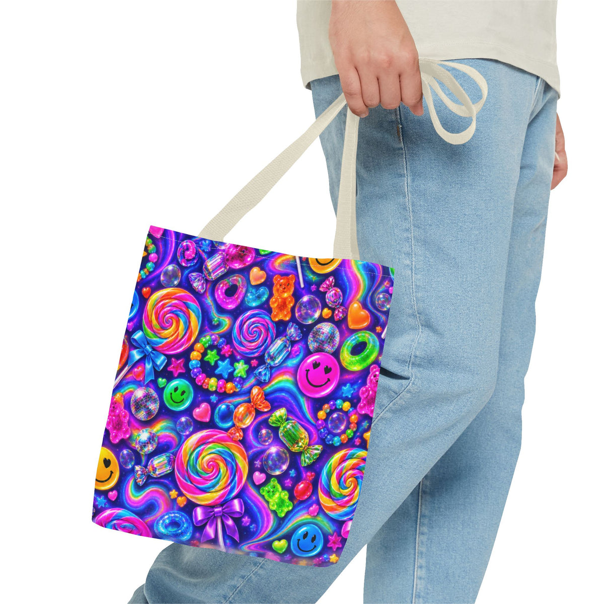 Candy Rave Tote Bag Multi