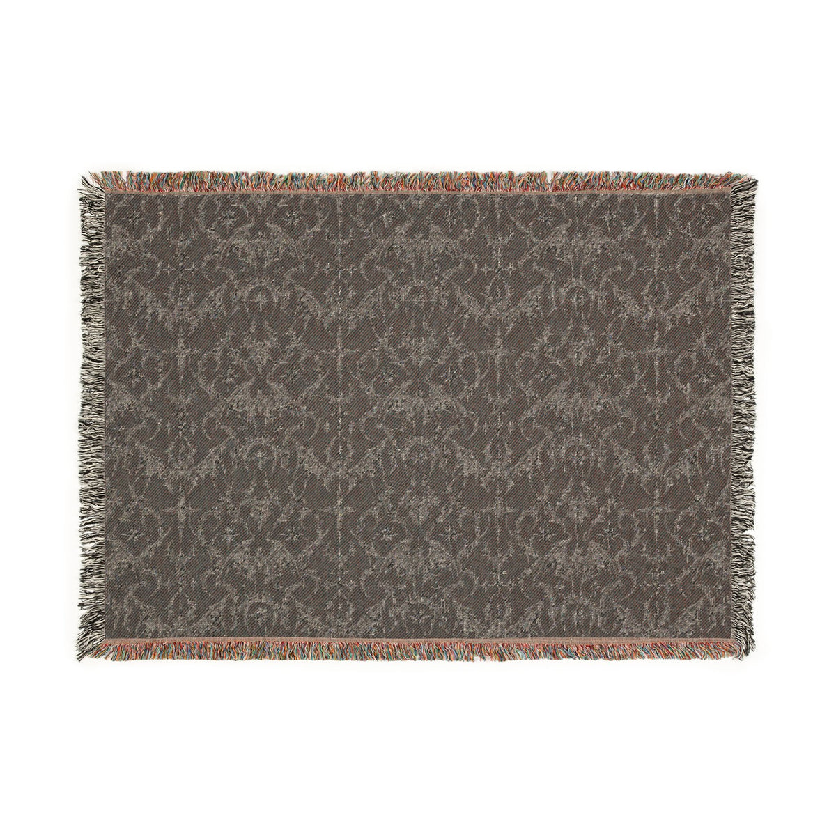 Goth Bat Woven Throw Blanket