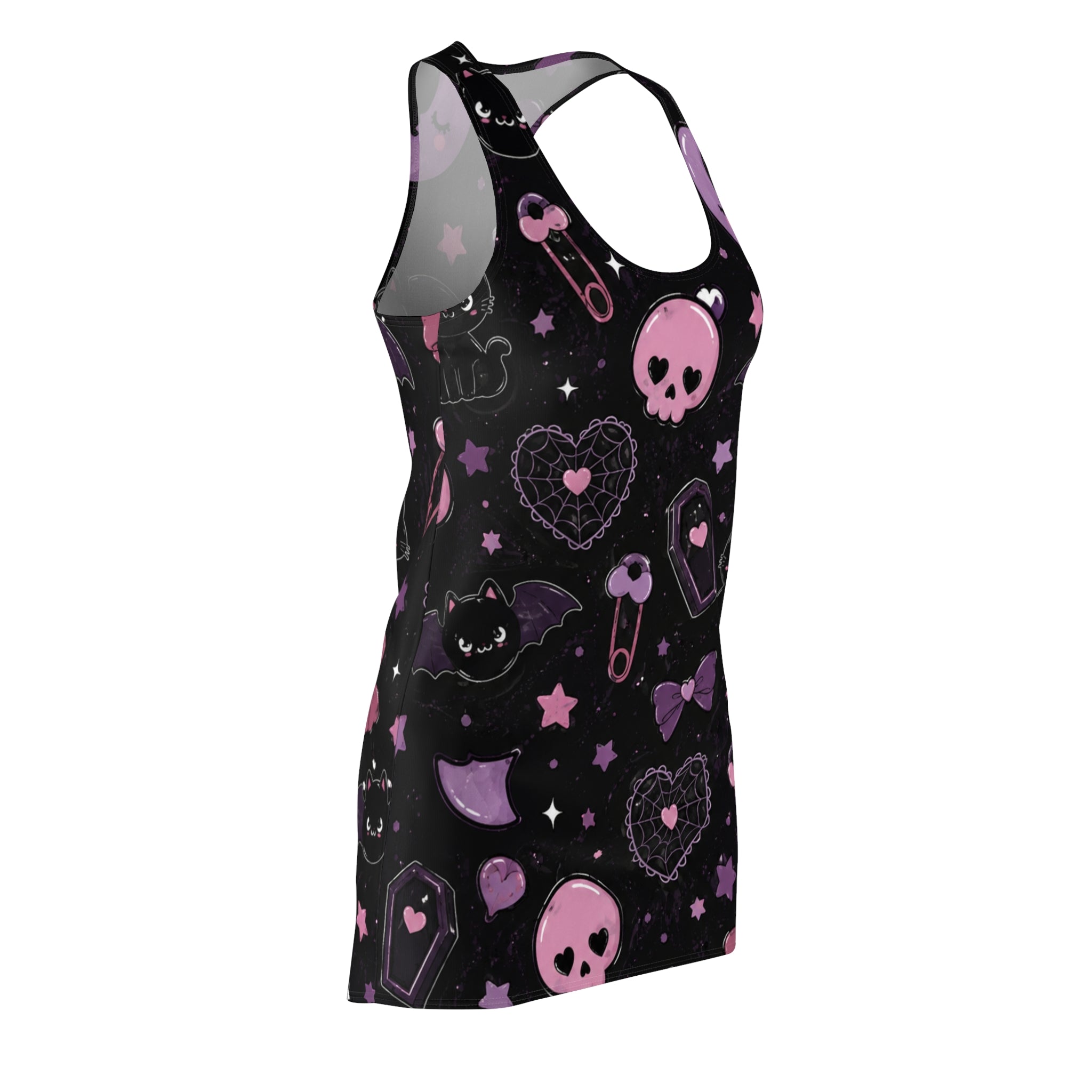 Women's Cut & Sew Racerback Dress (AOP)