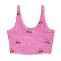 Polyester Sports Bra (AOP)