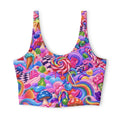 Polyester Sports Bra (AOP)