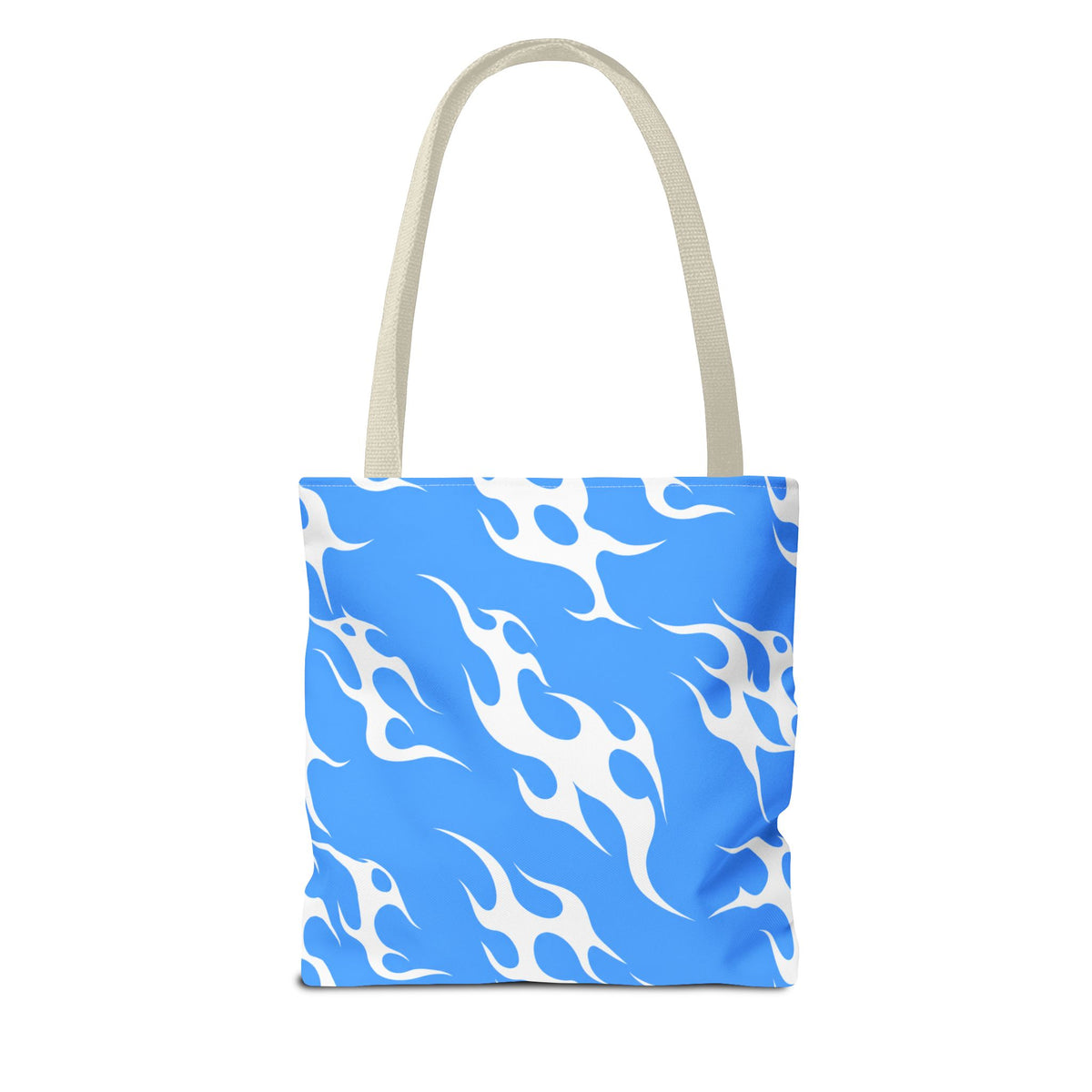 Y2K Tribal Vibes Tote Bag Blue