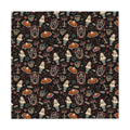 Ghostly's Retro Diner Tablecloth Black