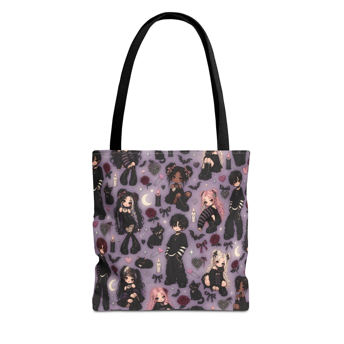 Anime Goth Friends Tote Bag