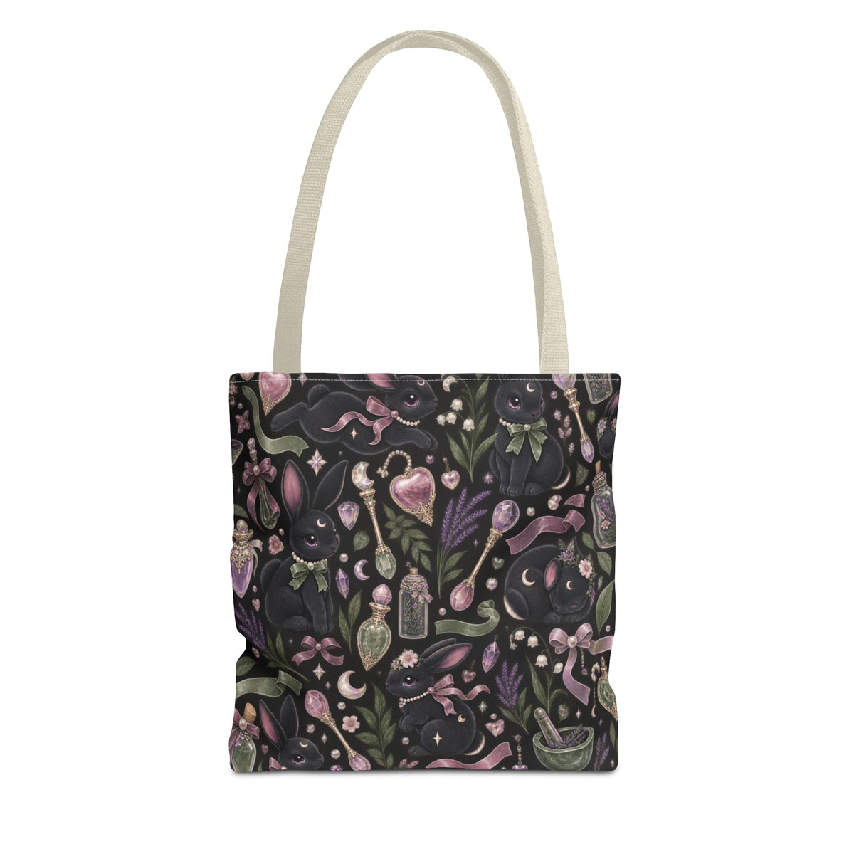 Secret Garden Bunny Tote Bag