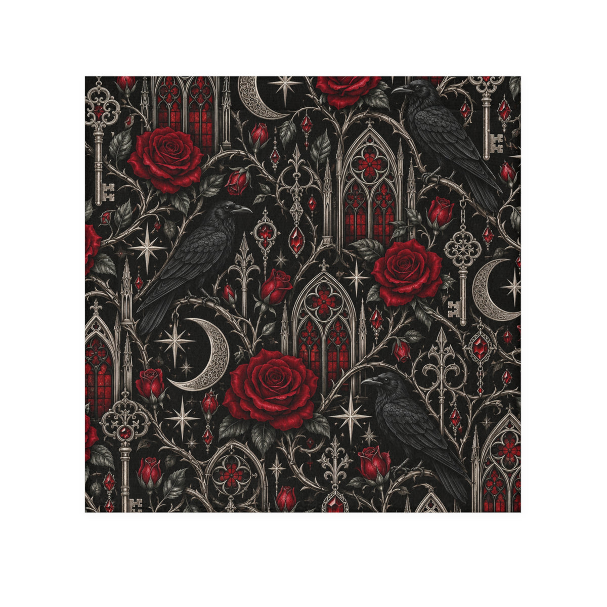 Crowmance Chapel Face Towel