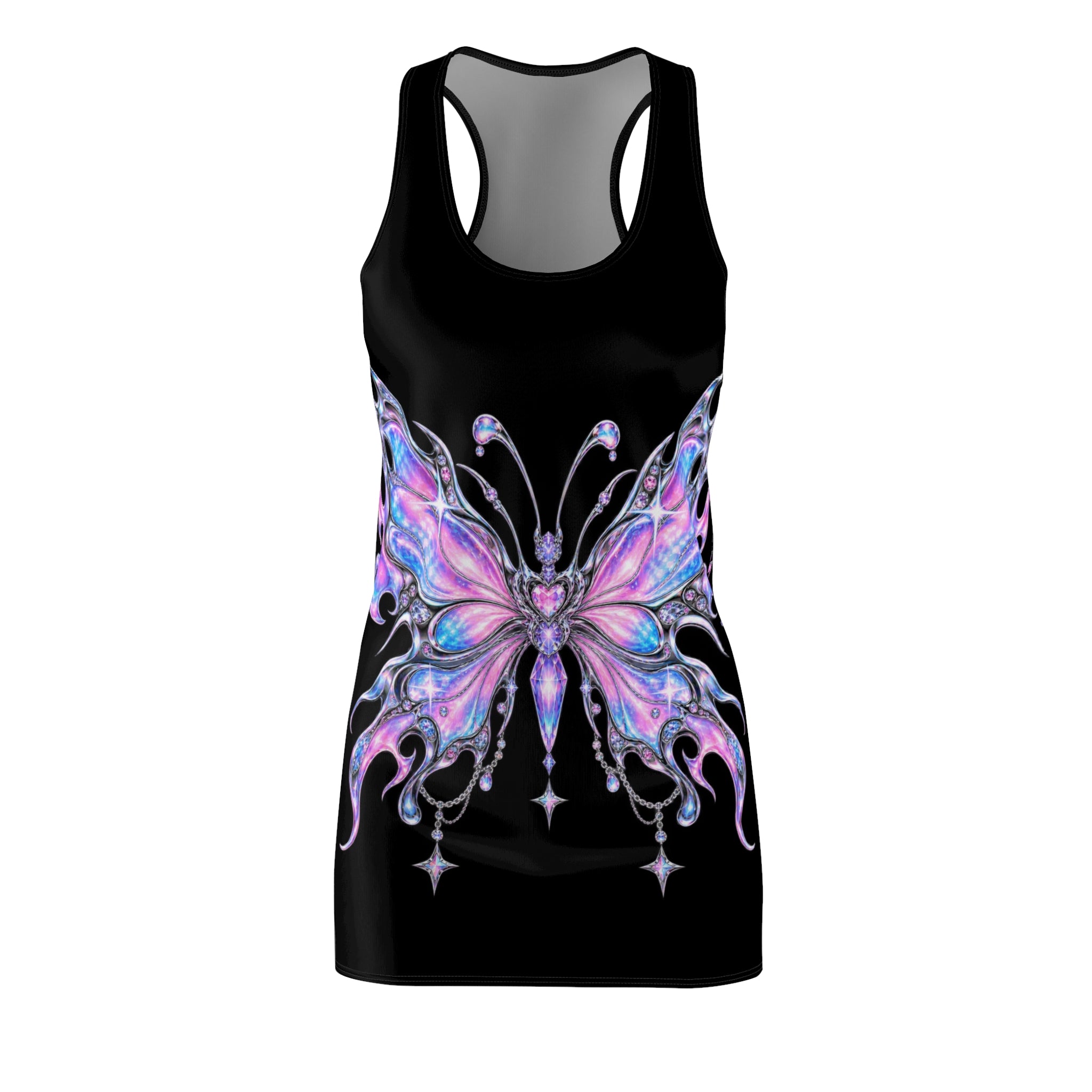 Women's Cut & Sew Racerback Dress (AOP)