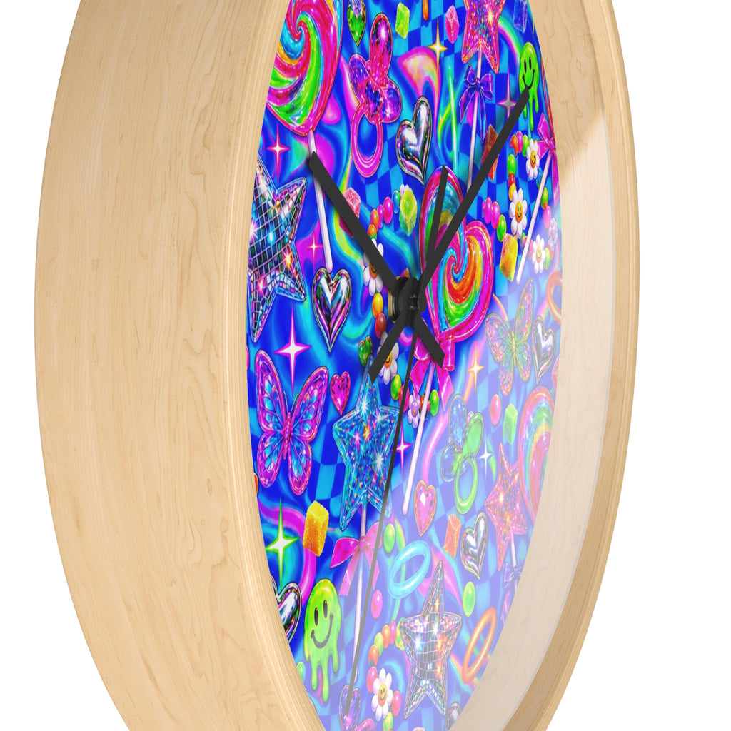 Candy Rave Wall Clock