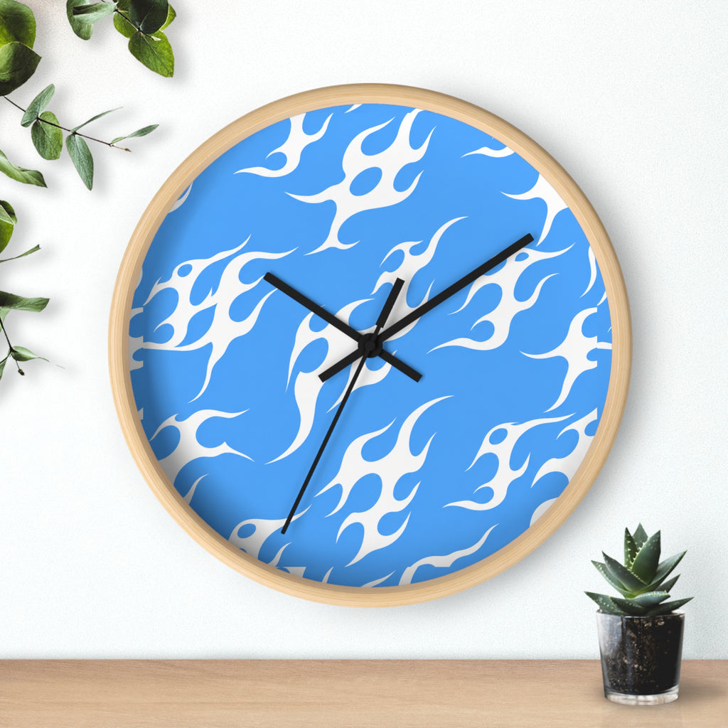 Y2k Tribal Vibes Wall Clock