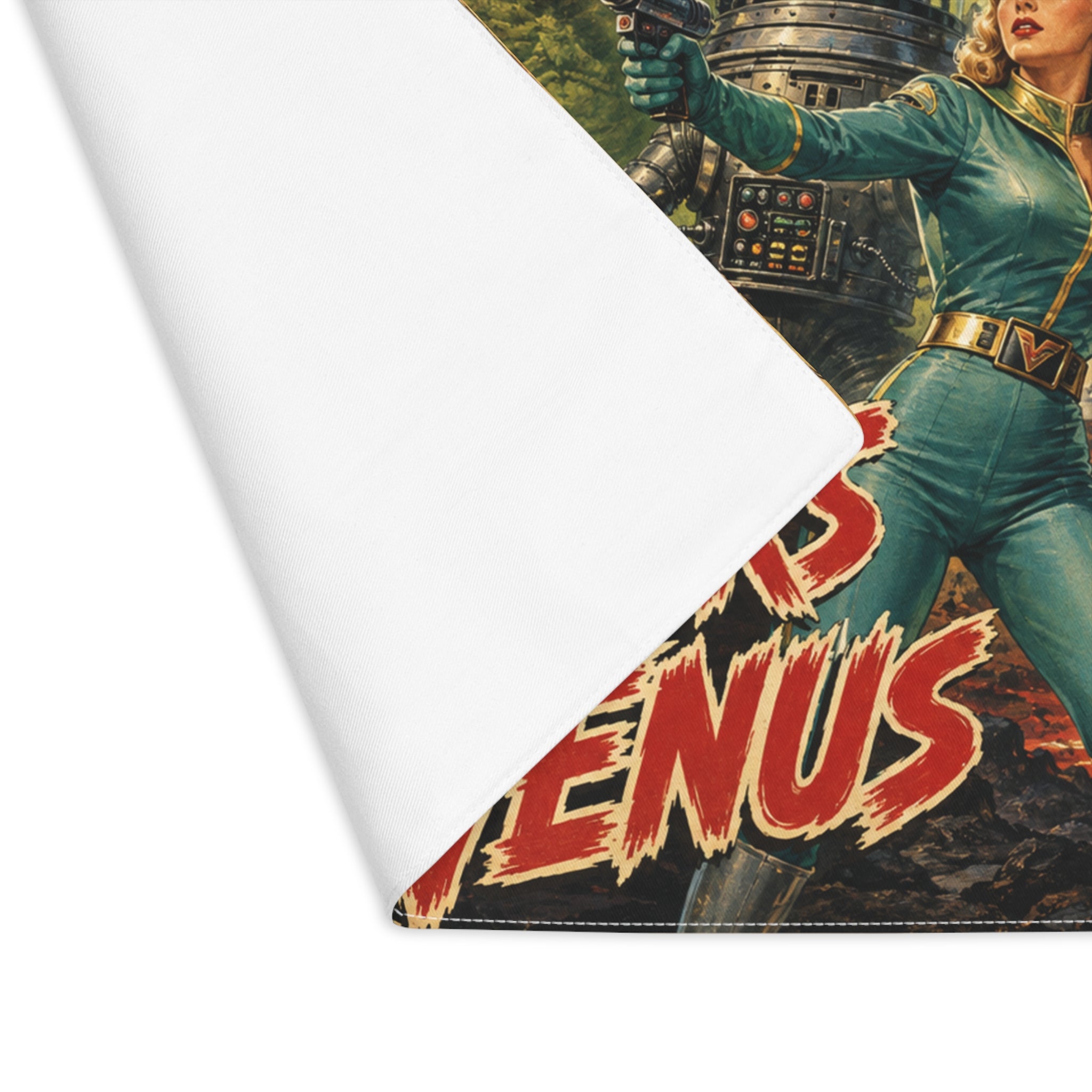 Monsters of Venus Retro Sci‑Fi Placemat