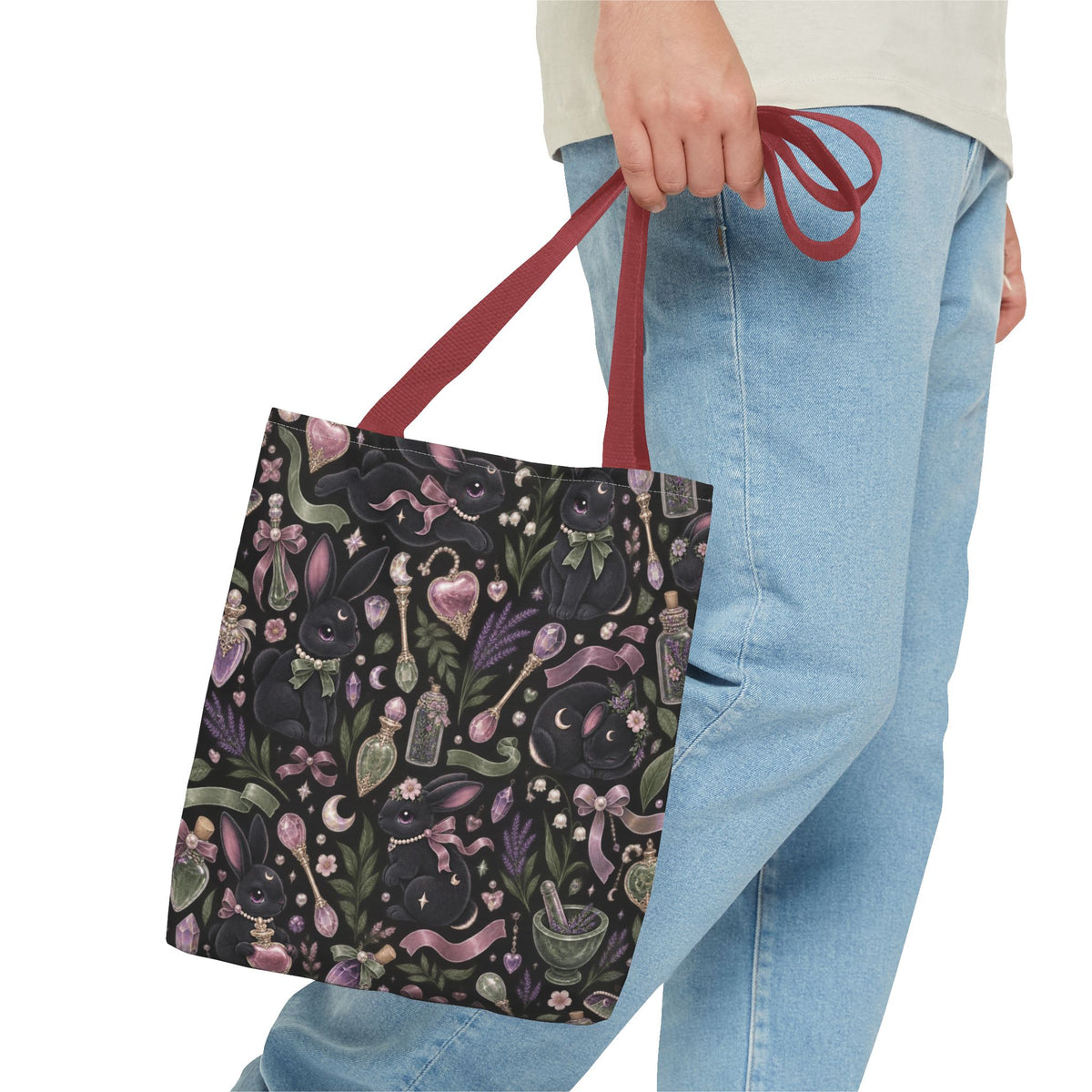 Secret Garden Bunny Tote Bag