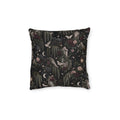 Fairy Dream Square Pillow black