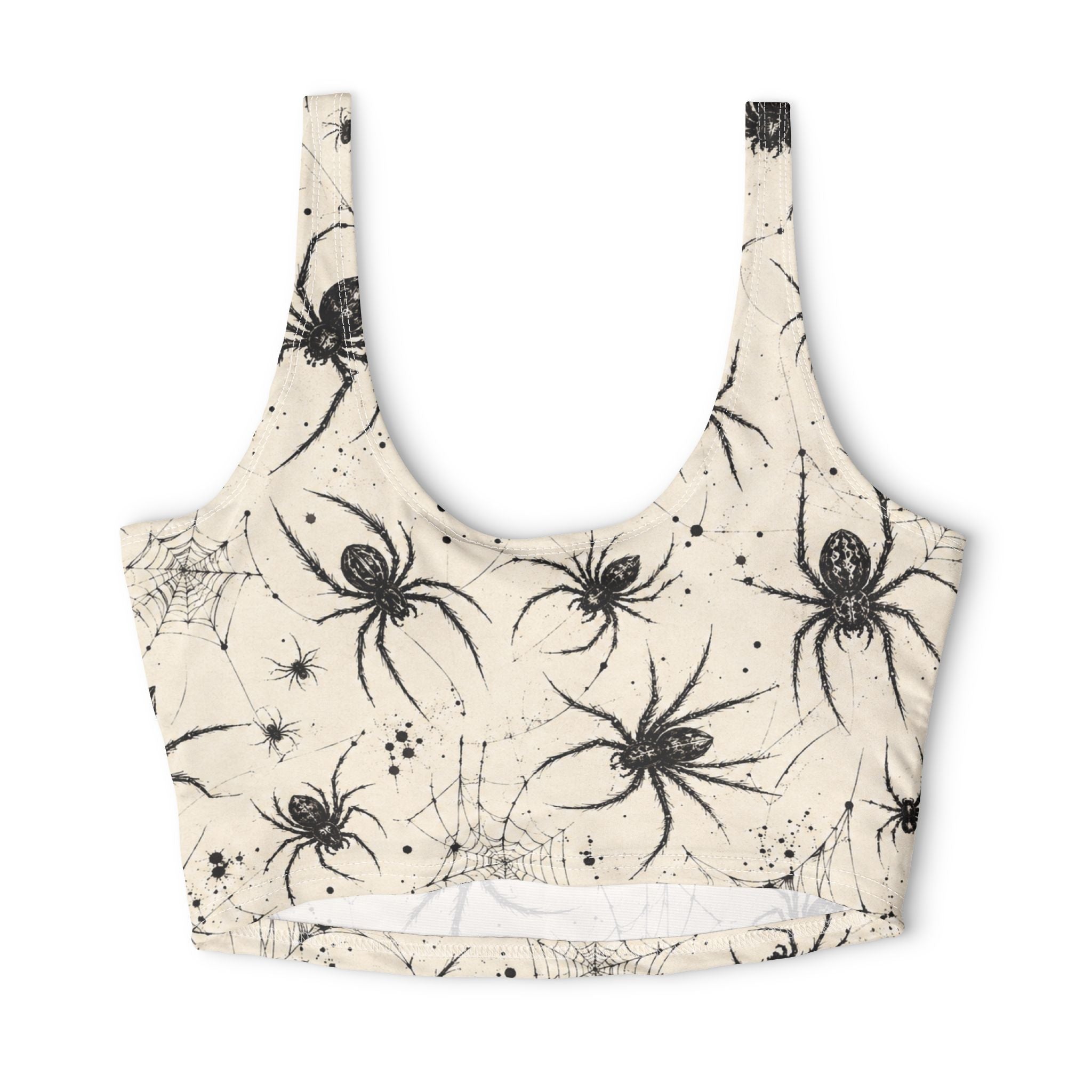 Polyester Sports Bra (AOP)