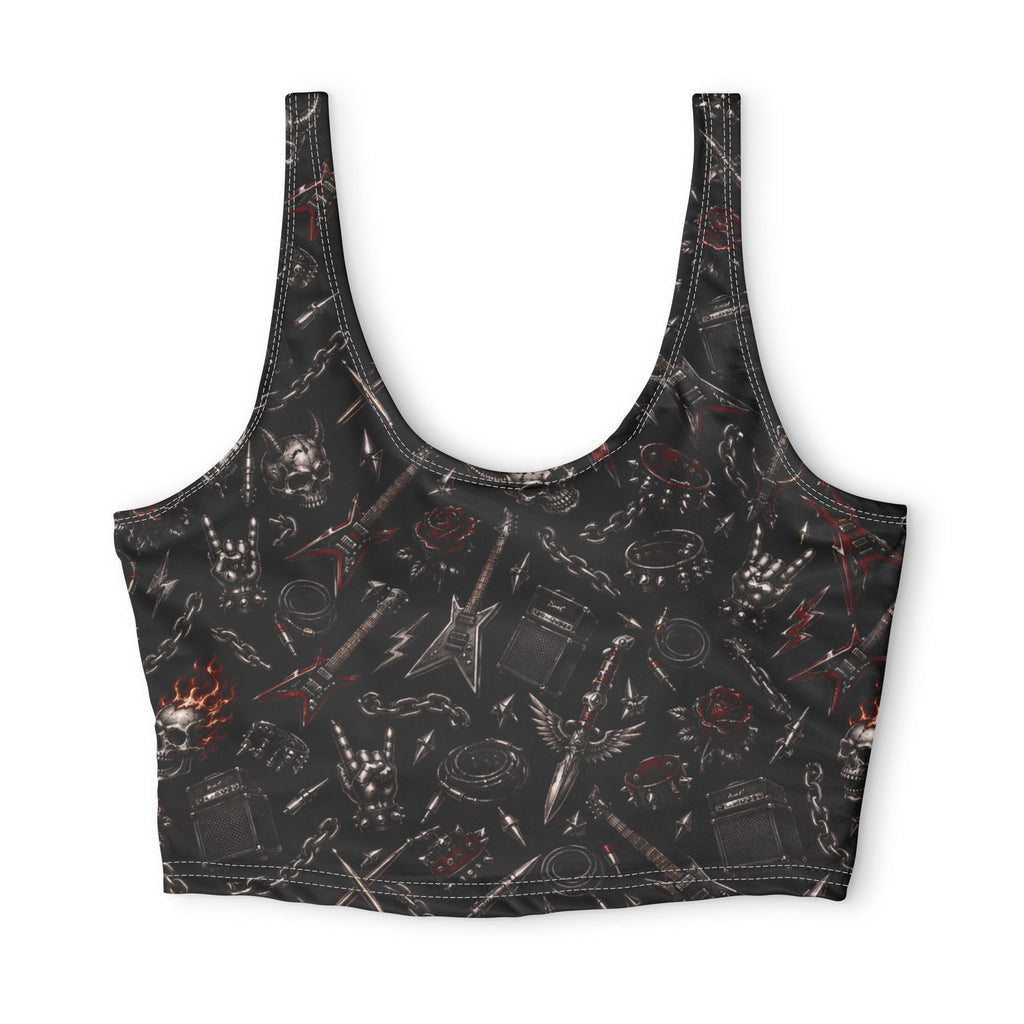 Polyester Sports Bra (AOP)