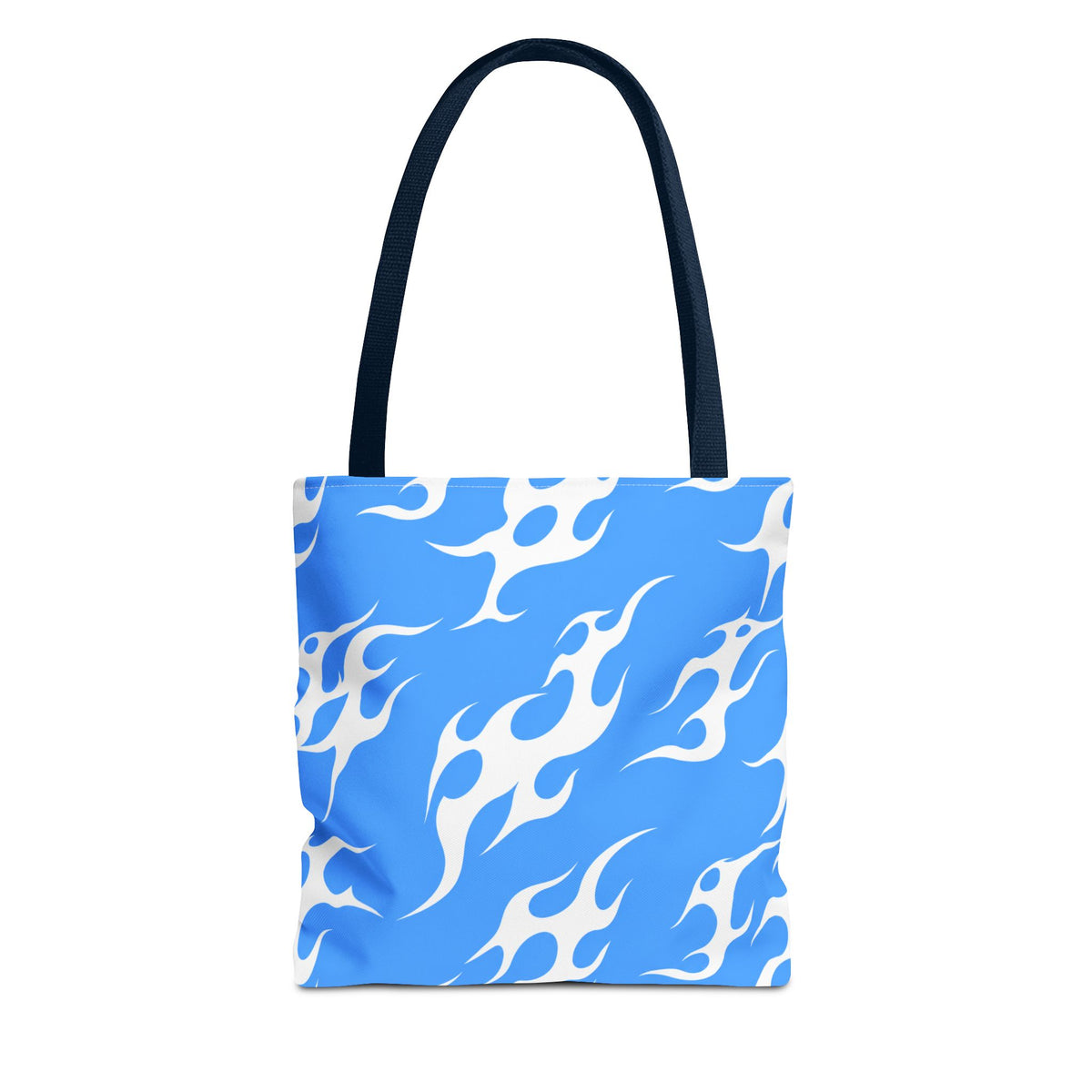 Y2K Tribal Vibes Tote Bag Blue