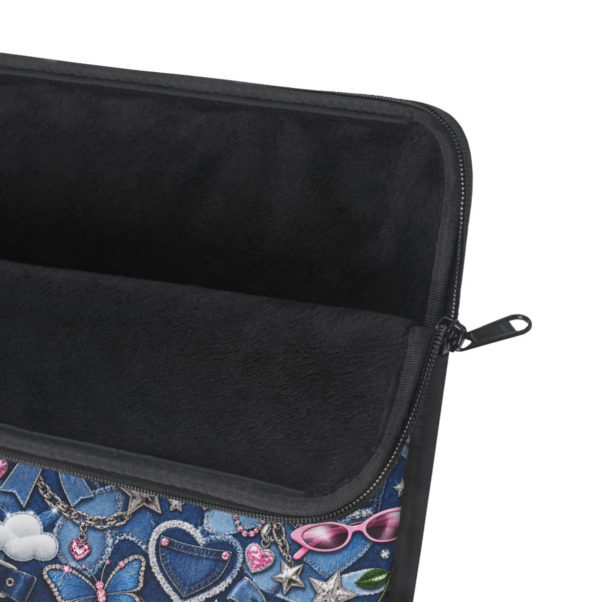 Y2K Denim Love Laptop Sleeve