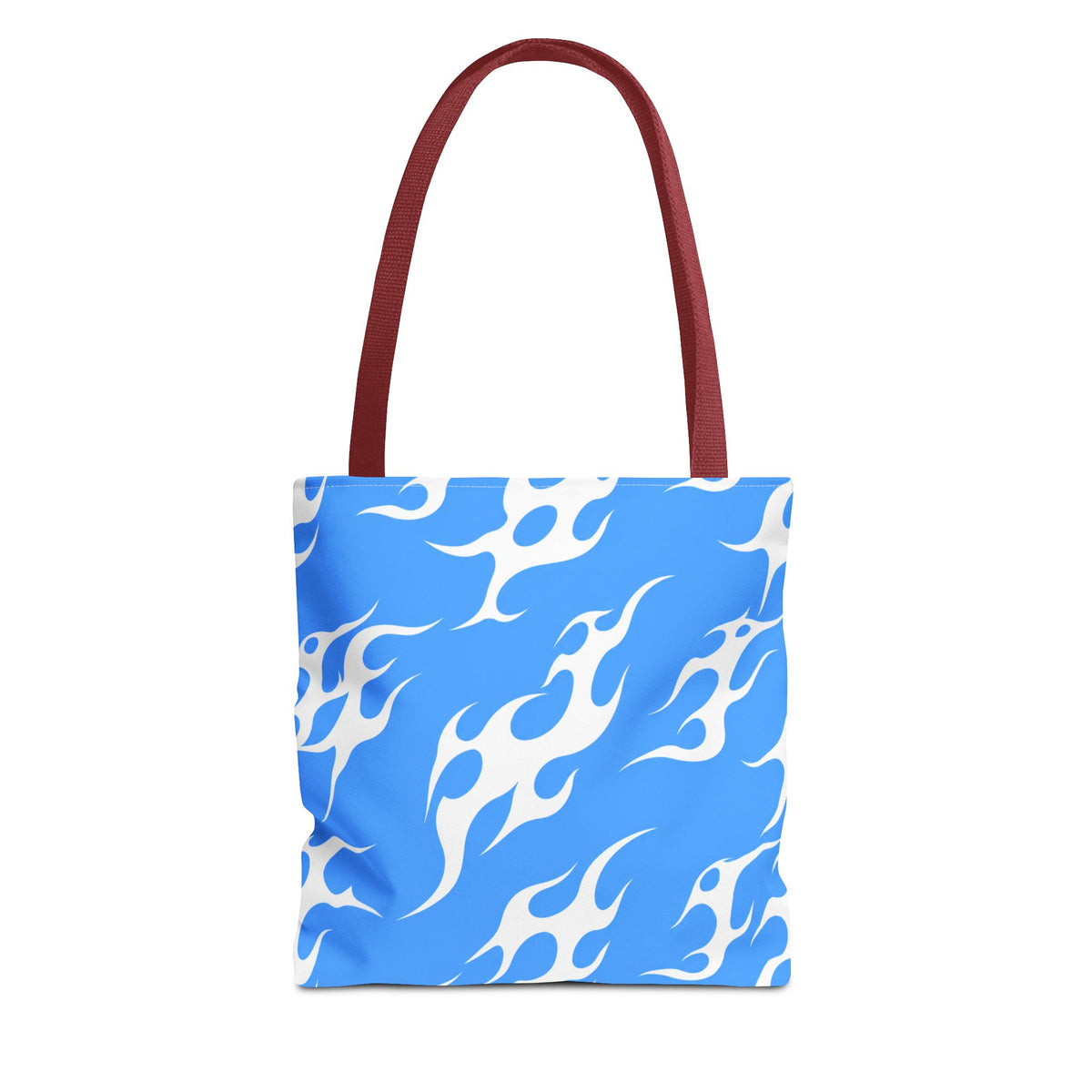 Y2K Tribal Vibes Tote Bag Blue