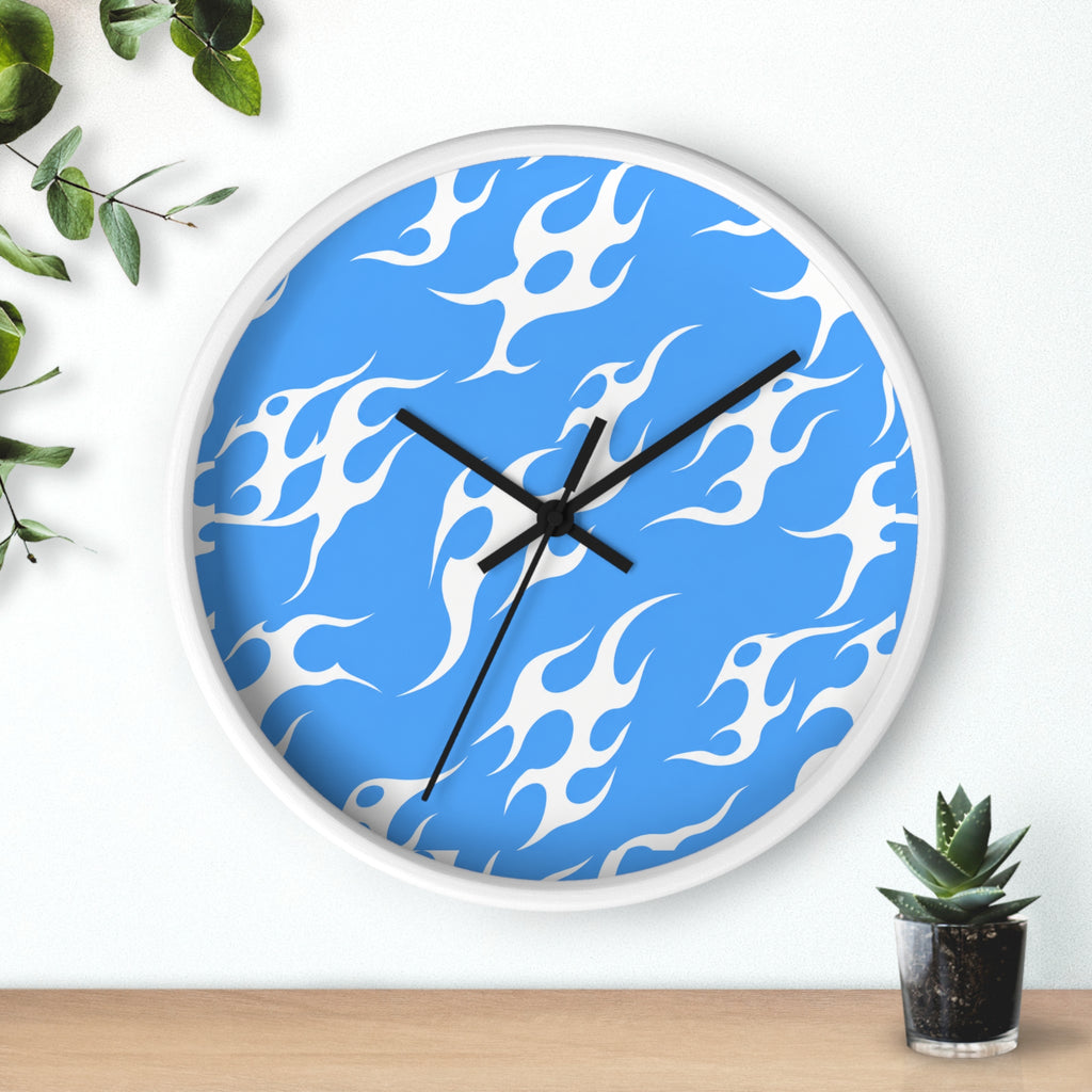 Y2k Tribal Vibes Wall Clock