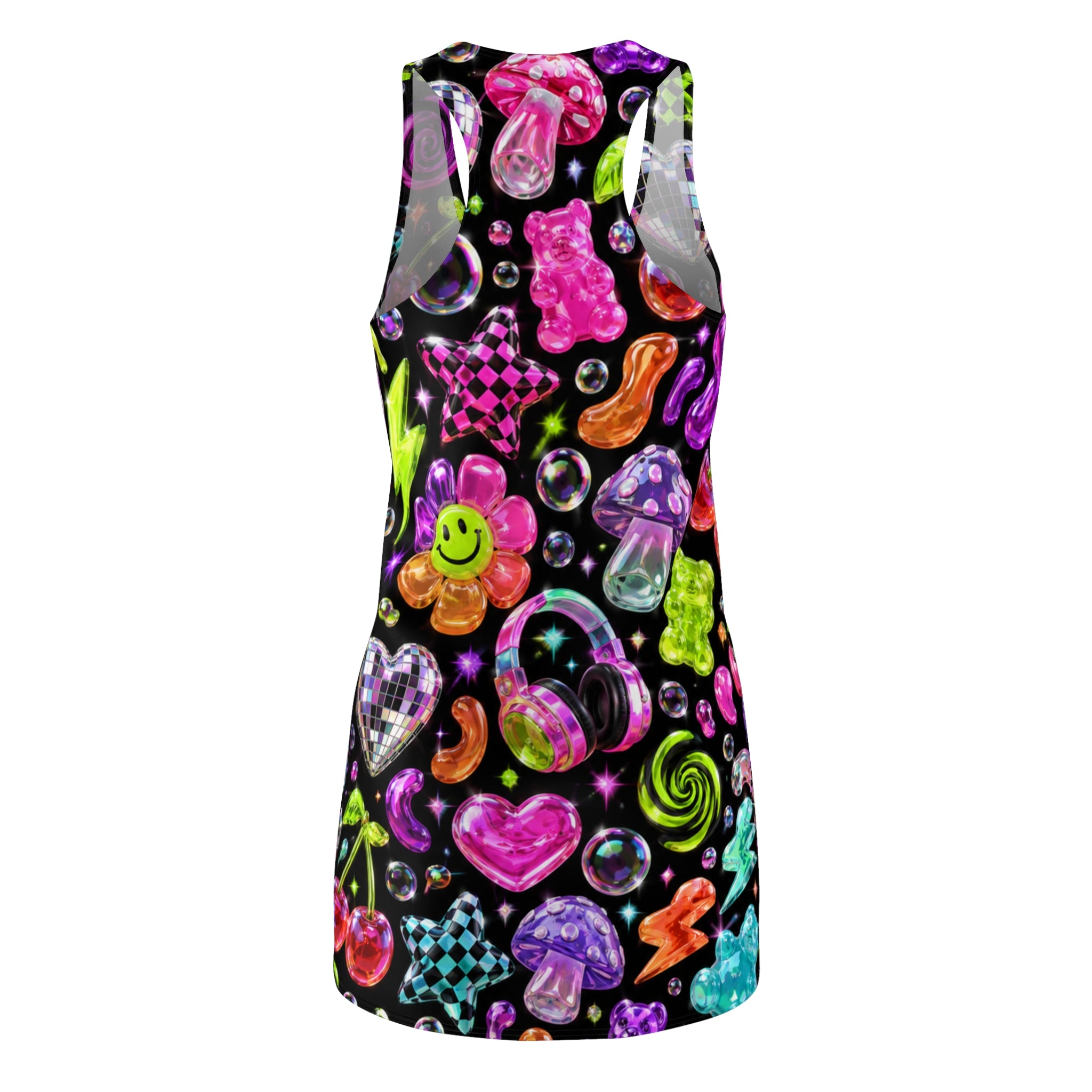 Women's Cut & Sew Racerback Dress (AOP)