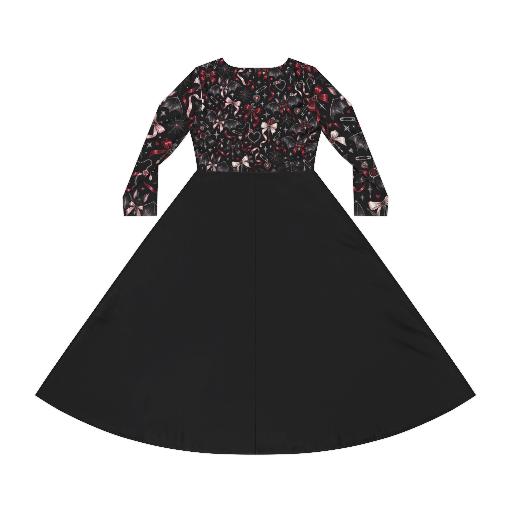 Women's Long Sleeve Dance Dress (AOP)