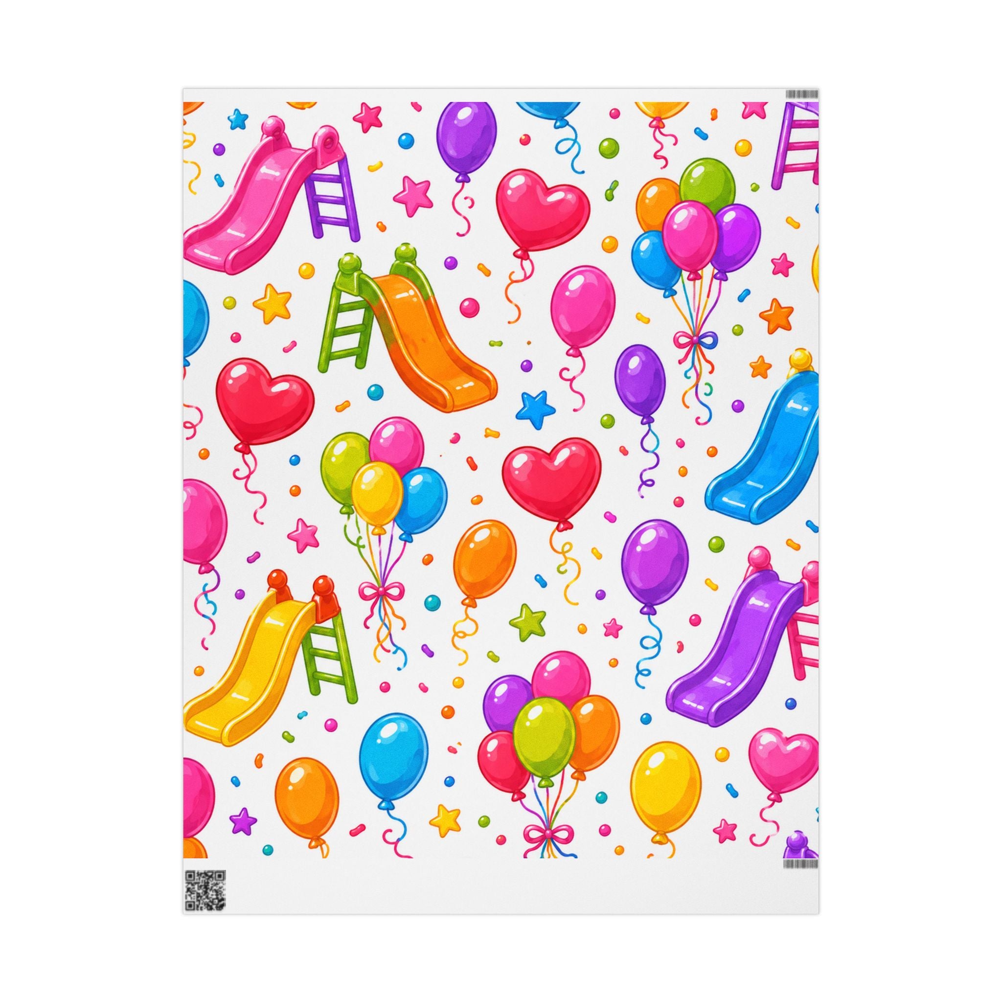Liminal Party Wrapping Paper White