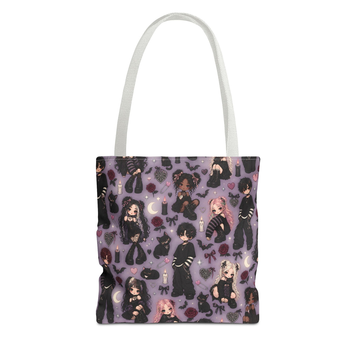 Anime Goth Friends Tote Bag