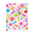 Candy Dreams Wrapping Paper White