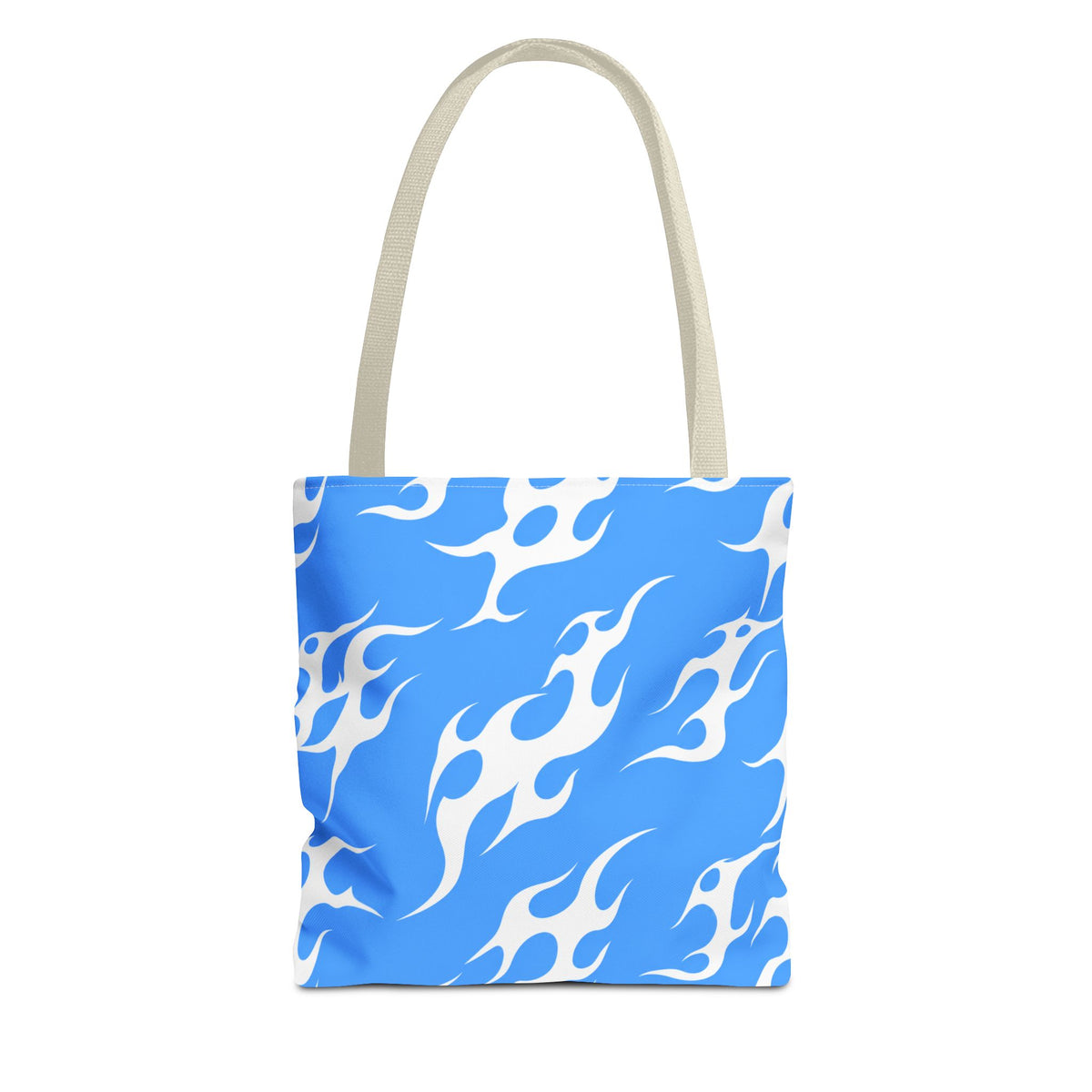 Y2K Tribal Vibes Tote Bag Blue
