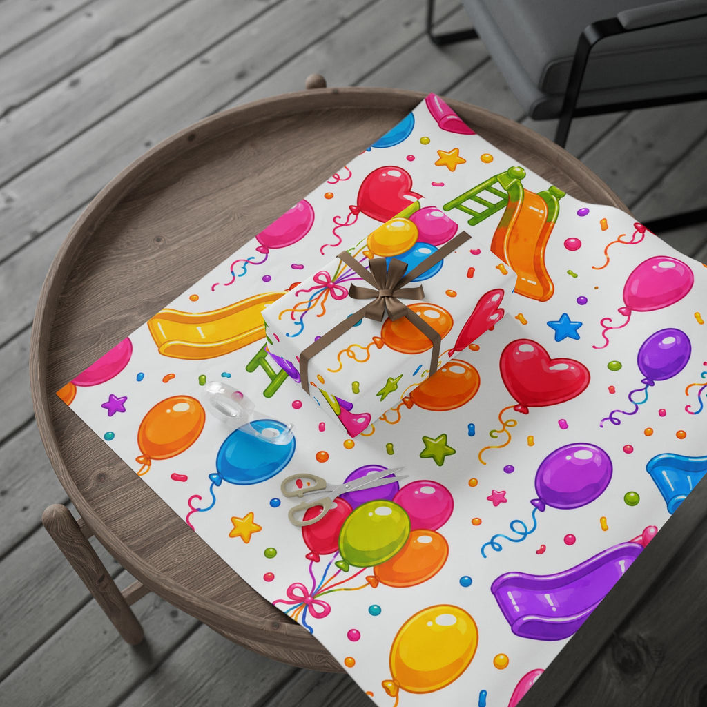 Liminal Party Wrapping Paper White