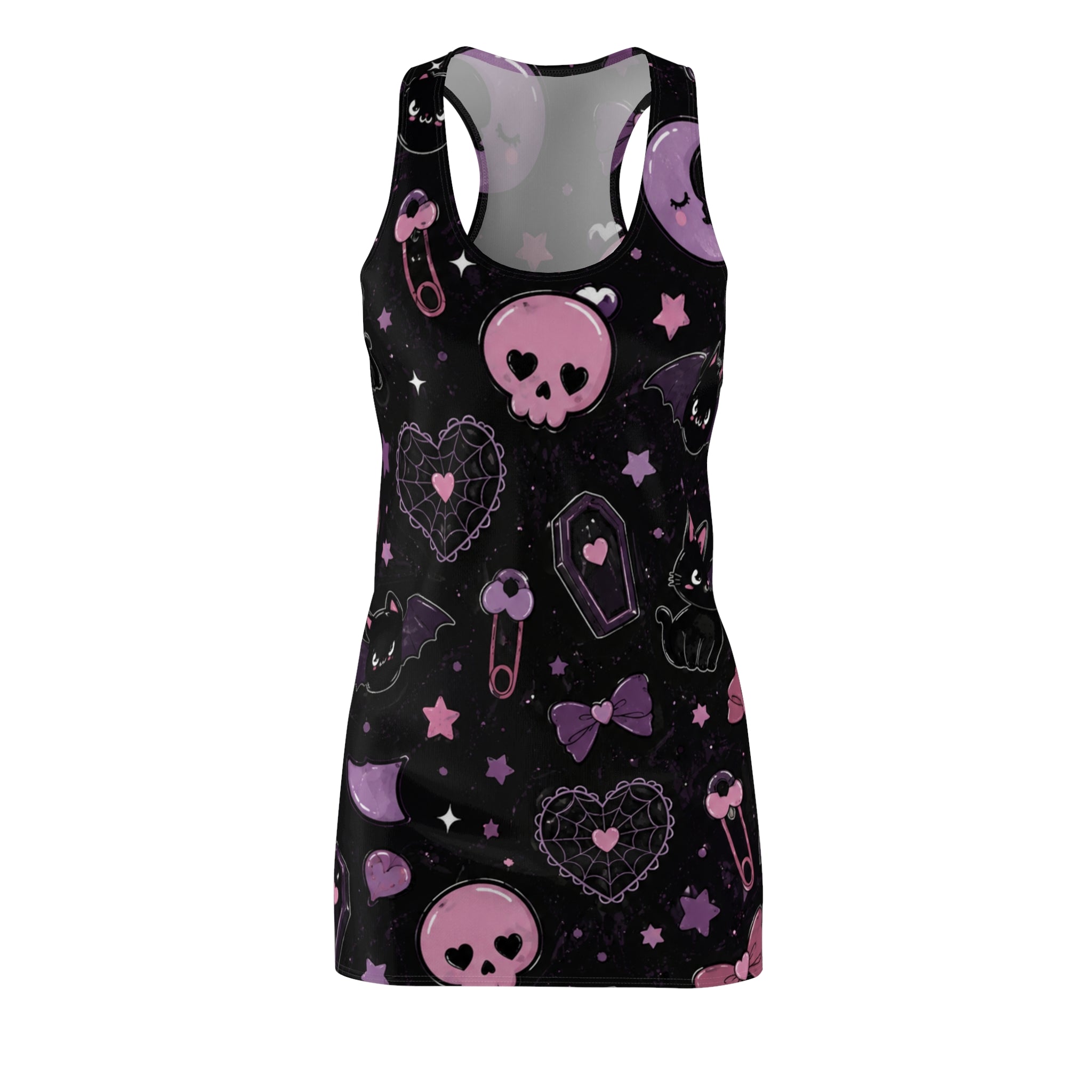 Women's Cut & Sew Racerback Dress (AOP)