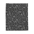 Goth Dream Velveteen Plush Blanket Black