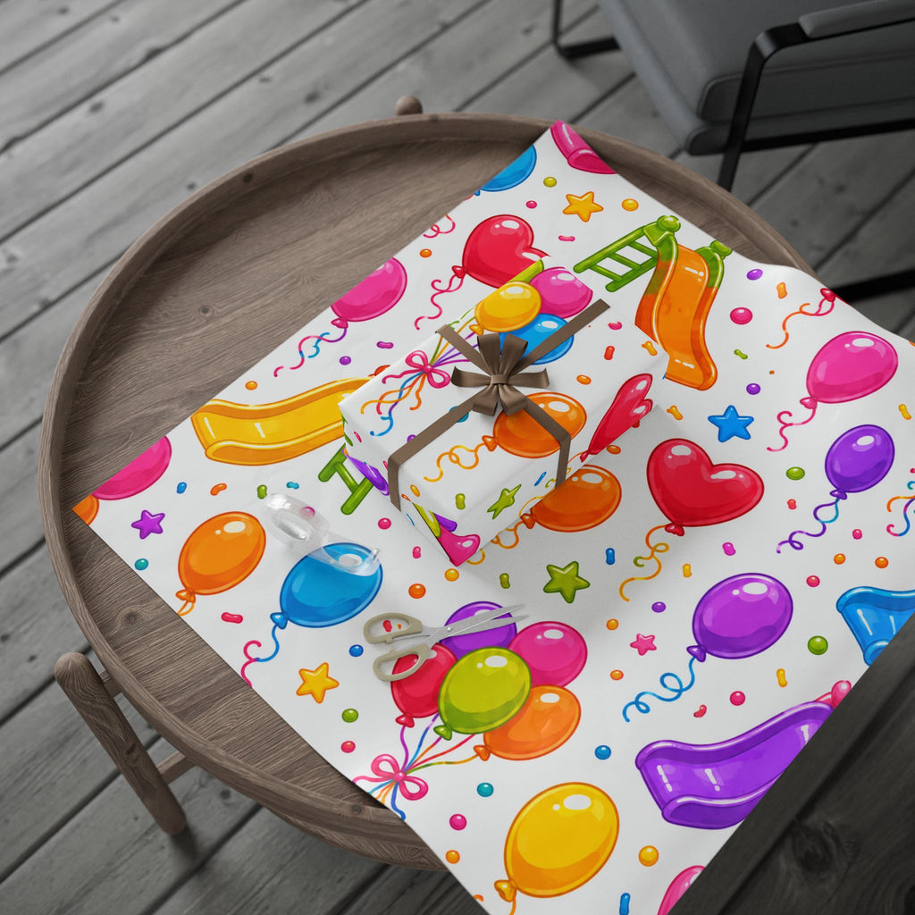 Liminal Party Wrapping Paper White