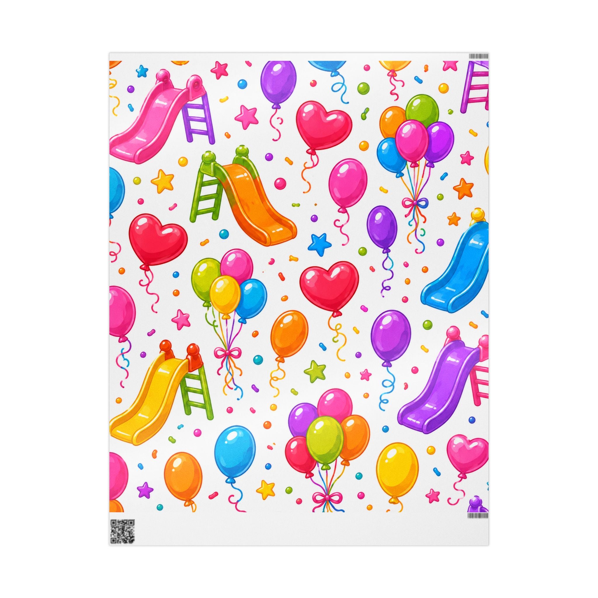 Liminal Party Wrapping Paper White