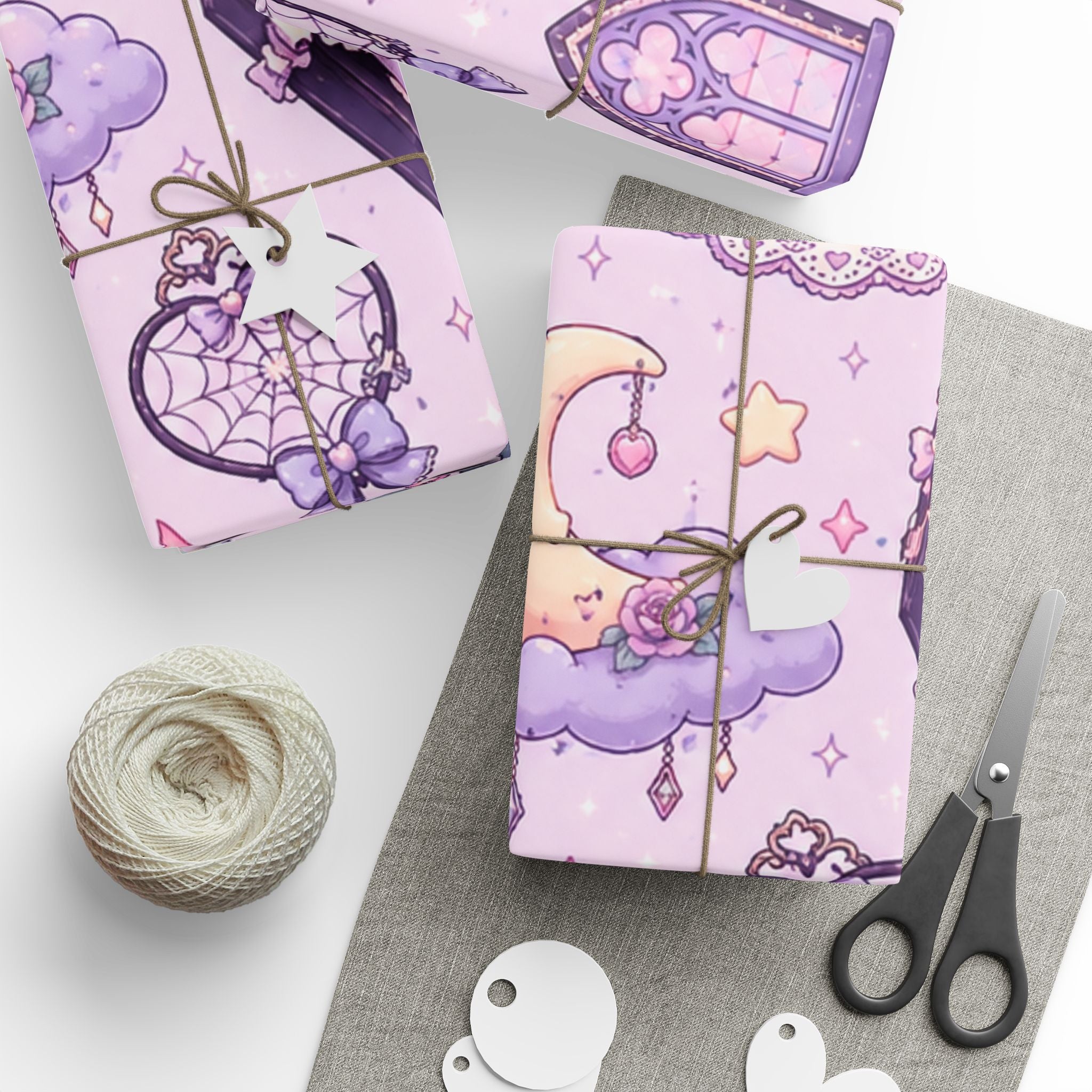 Soft Goth Wrapping Papers