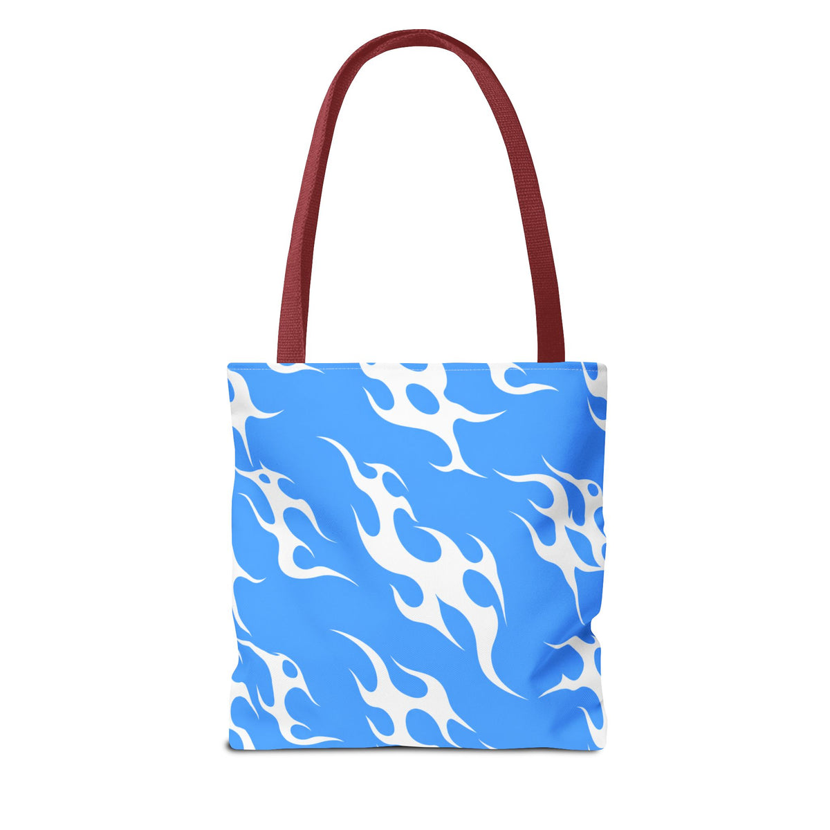 Y2K Tribal Vibes Tote Bag Blue