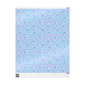 Wrapping Paper — Blue Ballet Slippers Pattern (Dance Gift Wrap)