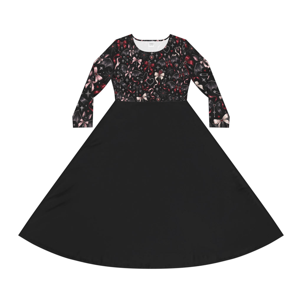 Women's Long Sleeve Dance Dress (AOP)