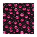 Kiss Kiss Bang Bang Tablecloth Black