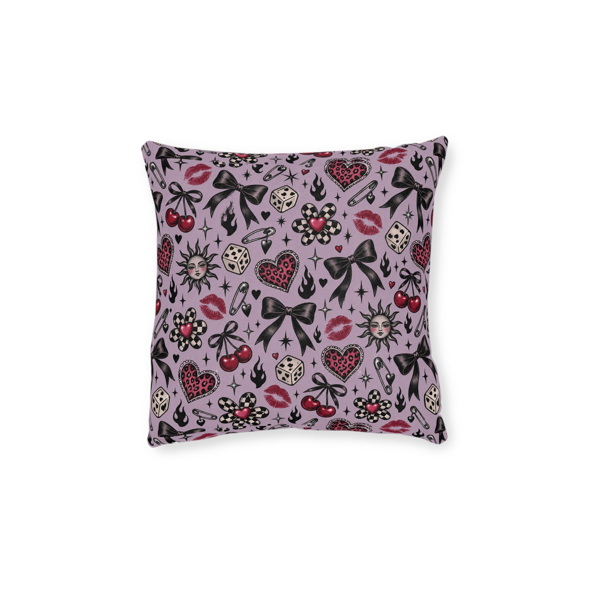 Dollypop Square Pillow Purple