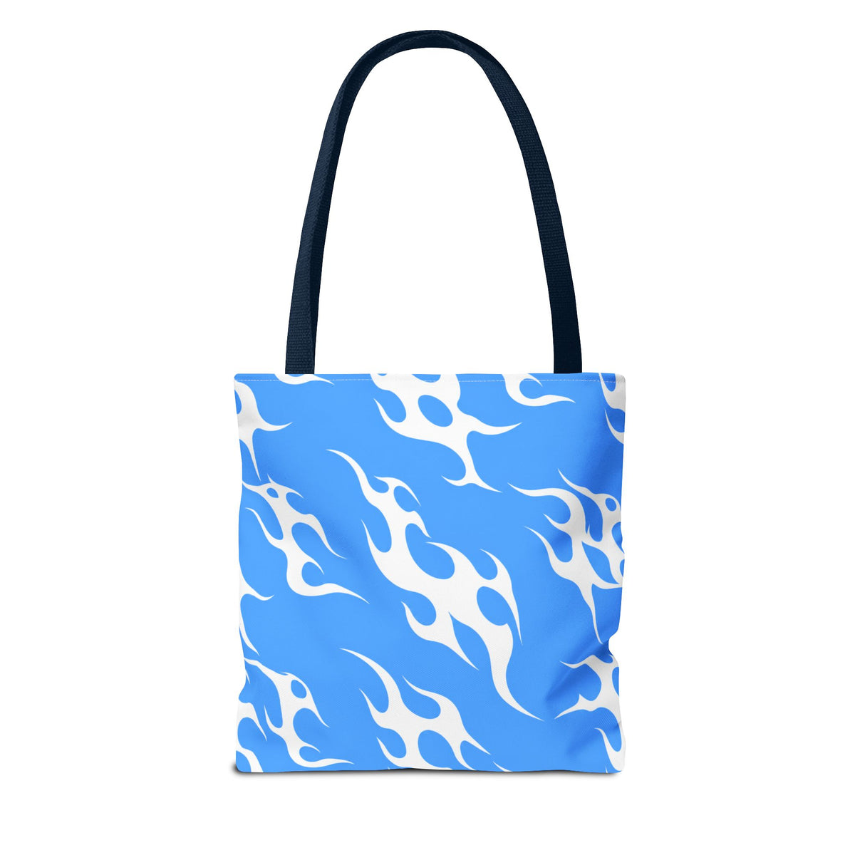 Y2K Tribal Vibes Tote Bag Blue
