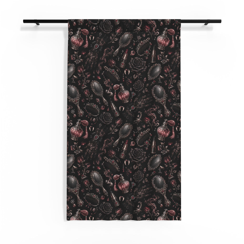 Black Beauty Sheer Window Curtain