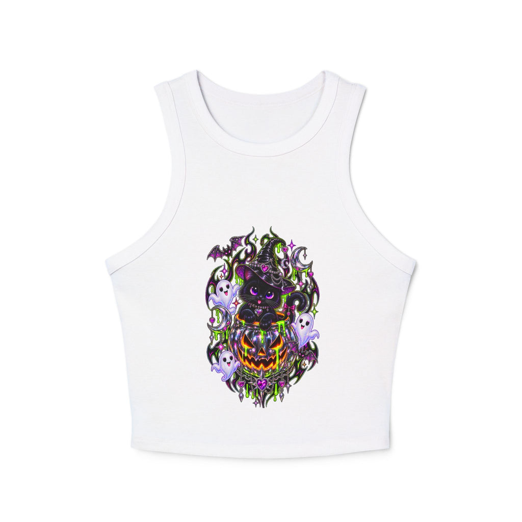 Women's Micro Rib Racer Tank Top