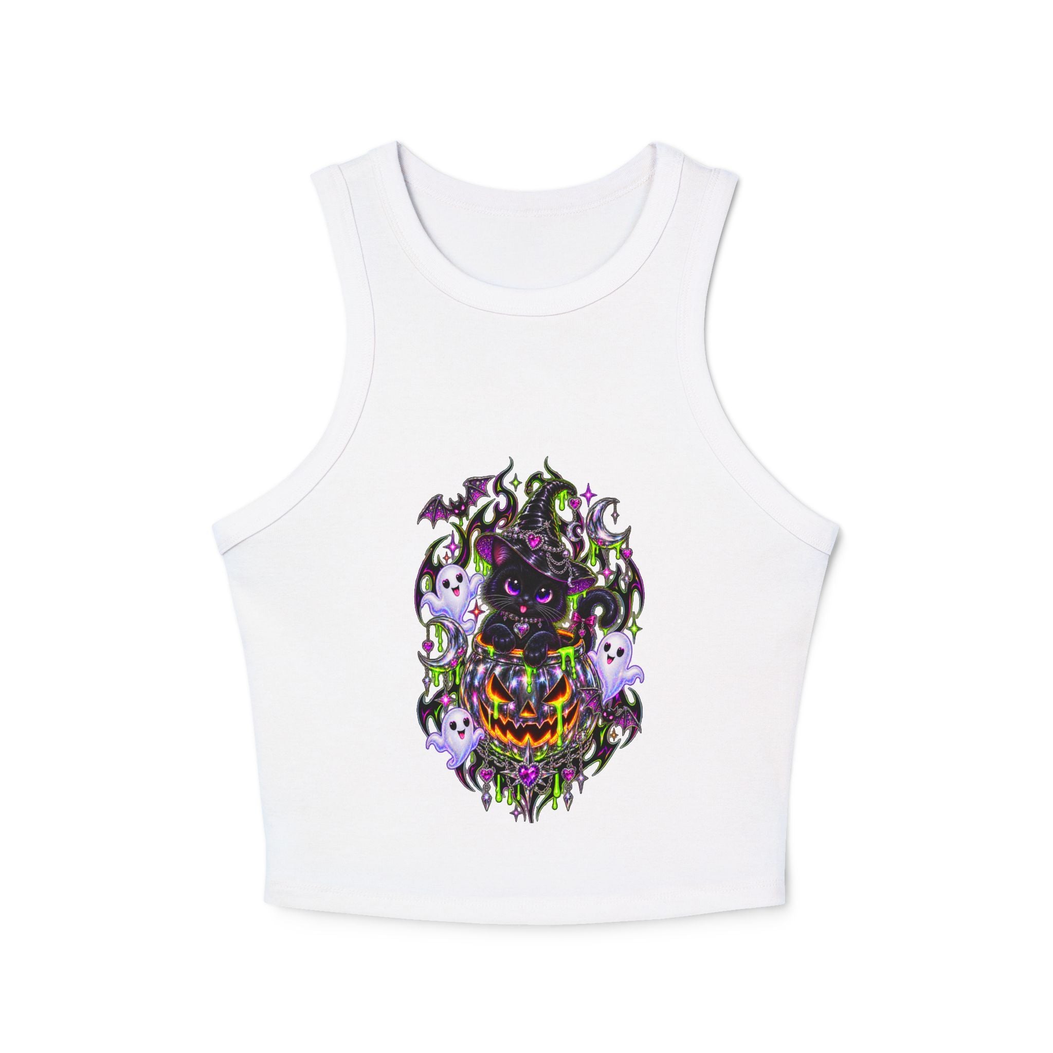 Women's Micro Rib Racer Tank Top