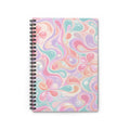 Retro Groove Spiral Notebook - Ruled Line