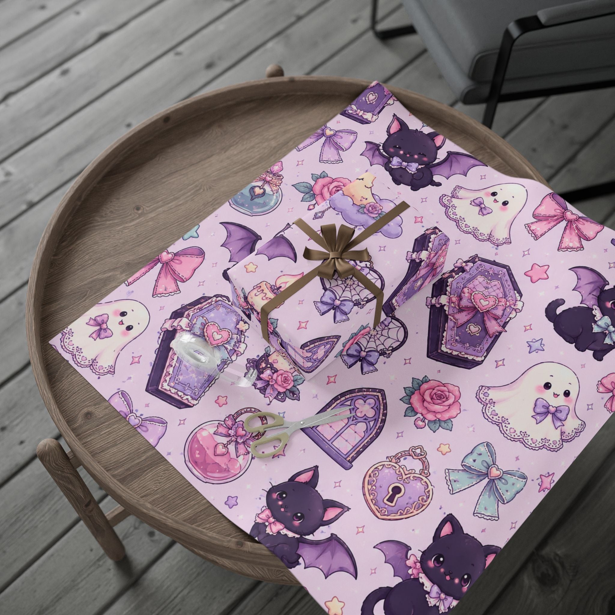 Soft Goth Wrapping Papers