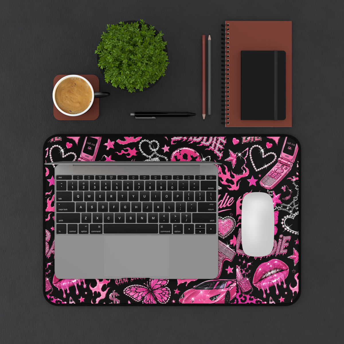 Y2K Baddie Desk Mat